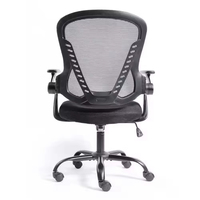 Nouvelle chaise de bureau exécutive en maille à dossier mi-haut avec accoudoirs réglables pour bureau à domicile et salle de réunion
