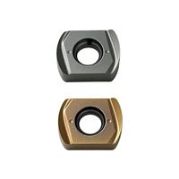 CUFFNOD BLMP0603R-M / BLMP0904R-M Plaquettes de fraisage rapides carrées en carbure de précision PVD pour l'ébavurage et la semi-finition (OEM)