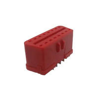 Universeller 16-Pin OBD-Stecker OBDII-Adapter J1962 Roter OBD-Buchsenanschluss für OBD-Geräte SETOCONT ST-SOF-002