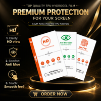 Protecteur d'écran en TPU souple Cedle avec protection anti-empreintes digitales, étanche et anti-espionnage pour montre connectée, appareil photo, téléphone portable