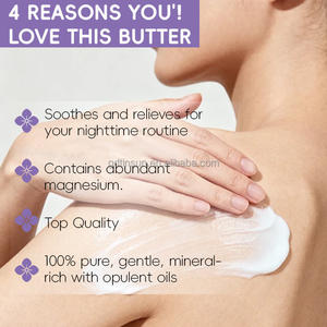 Crema de Aceite de Magnesio para Alivio Muscular EKBER, Crema para Dormir, Relajación, Loción Corporal, Cuidado, Crema de Aceite de Magnesio con Lavanda - Product Image 4