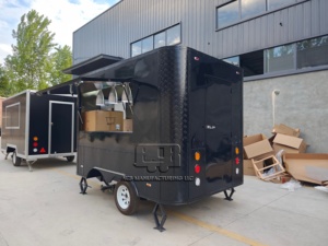 Camion de restauration rapide commercial ACB neuf, entièrement équipé, en fibre de verre et aluminium, remorque alimentaire mobile avec cuisine complète à vendre - Product Image 5