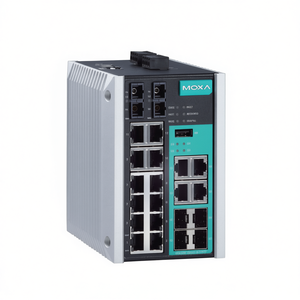 Commutateur Ethernet industriel géré Gigabit Moxa EDS-518E-SS-SC-4GTXSFP-T 8 ports IEEE 802.3 24V - Product Image 2