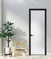 Bisagra con diseño de rejilla para cocina, bisagra pivotante de aluminio sin marco para puerta de vidrio, personalizada de fábrica, precio al por mayor