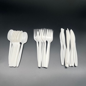Confezione da 1000 <span class=keywords><strong>Cucchiaini</strong></span> Monouso in <span class=keywords><strong>Plastica</strong></span> PP Bianca Resistente al Calore - Product Image 6