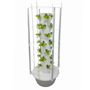 Torre Aeropónica de 7 Niveles de Material ABS de Buena Calidad, Hidropónica con Luz LED de Cultivo y Estructura para Plantas Trepadoras - Product Image 1