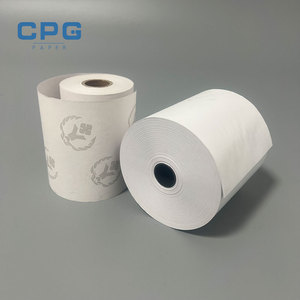 Rollo de Papel Térmico Óptico Estable de Primera Calidad Personalizado por el Fabricante, 80x70mm, 55gsm, para Impresoras de Restaurantes, Cajas Registradoras, Recibos - Product Image 1