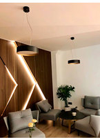 PNY Lampes suspendues de luxe Plafonniers modernes Blanc Or Noir Led Lustres et lampes suspendues pour la maison Bureau Hôtel