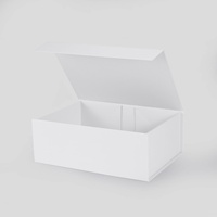 Caja de Regalo Rígida Magnética Azul Marino de YZ Factory con Laminado Mate y Forro de Esponja, Hecha de Cartón Corrugado para Empaque de Regalos
