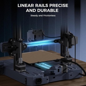Criality, venta al por mayor, estructura metálica <span class=keywords><strong>CR</strong></span> <span class=keywords><strong>10</strong></span> SE, velocidad máxima de impresión, 600 mm/s, guía lineal de alta velocidad, impresora 3D FDM - Product Image 3