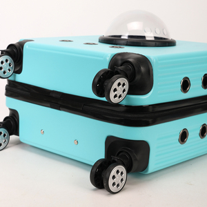 Stokta evcil hayvan sırt çantası torba, Pet seyahat taşıyıcısı Pet seyahat bavul tekerlekler ile 2025 yeni Model - Product Image 3