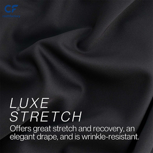 ผ้าไนลอน 66% ไนลอน 34% สแปนเด็กซ์ 160gsm ผ้าตัดได้ตามต้องการ-สุดยอดสำหรับเสื้อกล้าม เสื้อซับใน และเสื้อสำหรับใส่ซ้อนกัน - Product Image 4