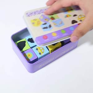 Puzzle di costruzione con abbinamento di <span class=keywords><strong>ombre</strong></span> per la prima infanzia giocattolo di <span class=keywords><strong>gioco</strong></span> di abbinamento modello animale educativo - Product Image 2