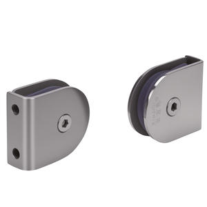 Accessoires <span class=keywords><strong>de</strong></span> <span class=keywords><strong>porte</strong></span> <span class=keywords><strong>de</strong></span> <span class=keywords><strong>douche</strong></span> <span class=keywords><strong>coulissante</strong></span> en verre satiné avec support <span class=keywords><strong>de</strong></span> panneau trempé <span class=keywords><strong>de</strong></span> 12 mm, pince à verre - Product Image 1