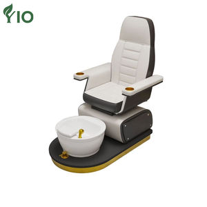 Silla <span class=keywords><strong>de</strong></span> pedicura moderna portátil con reposapiés desmontable y drenaje <span class=keywords><strong>de</strong></span> <span class=keywords><strong>agua</strong></span> manual para una operación simple para uso en centros comerciales - Product Image 4
