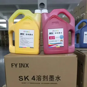 SK4 tinta pelarut asli untuk SPT/Seiko 510 SK4 tinta berbasis pelarut untuk spanduk pencetak vinil fleksibel