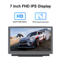 Maustor Date 7 pouces IPS Écran Tactile Portable Lecteur dvd De Voiture Sans Fil Carplay Android Auto avec BT/FM/TF Carte Fonction