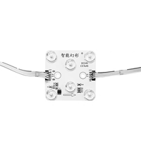 24V Haute luminosité, pleine couleur, avec 6 LED 3030 et une lentille pour une éclairage uniforme. Vendu directement de l'usine