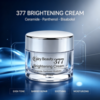 Crème de nuit pour le visage OEM 0,2% 377 Correcteur de taches brunes Éclaircissant pour la peau Sans alcool Sans cruauté Animale Céramide Panthénol Bisabolol