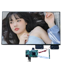 Layar Lcd kecerahan tinggi 32 inci 1920x1080 dengan Nits 2500, layar iklan P320HVN07.0 /1/2 luar ruangan