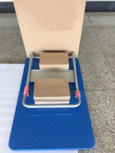 1.1 Ton <span class=keywords><strong>Platform</strong></span> baja besar truk tangan 1100kg <span class=keywords><strong>Platform</strong></span> lipat baja troli tangan - Product Image 6