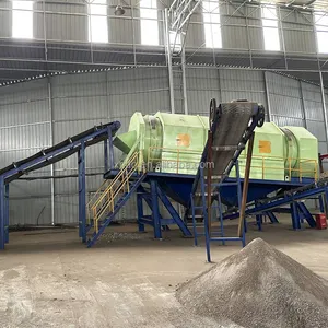 300T/D Stadt-Bauabfall-Sortierlinie Ausrüstung Abfallbehandlungsmaschinen Abfallverarbeitungsmaschinen