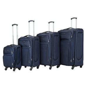 Ensemble de bagages de luxe classique unisexe imperméable en 4 pièces avec <span class=keywords><strong>valise</strong></span> à roulettes <span class=keywords><strong>légère</strong></span> en <span class=keywords><strong>tissu</strong></span> Oxford à 4 roues - Product Image 1