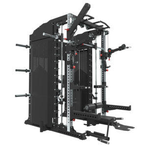 Máquina Smith Multifuncional, Entrenador Funcional, Power <span class=keywords><strong>Rack</strong></span> <span class=keywords><strong>con</strong></span> Accesorios Duraderos - Product Image 3