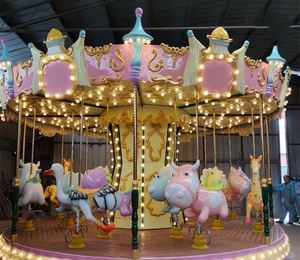 ม้าหมุนคุณภาพสูง 16 ที่นั่ง สไตล์คลาสสิก สำหรับศูนย์การค้า - Product Image 4