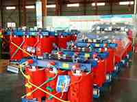 Equipo eléctrico Ganzhong SCB14 Transformador seco de resina trifásico 10kV/400V con bobinado de cobre IEC CE para centro de datos, almacenamiento de energía fotovoltaica, energía interior