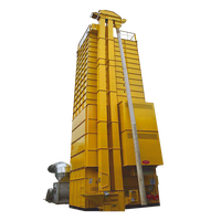 Séchoir à grains automatique à recirculation en lot BAILONG 5HGM-30H, capacité 30 tonnes, pour riz paddy, maïs, blé, colza, chauffé au diesel ou au gaz, 15,3 kW