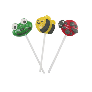 Divertido animal lindo <span class=keywords><strong>Bee</strong></span> flog escarabajo piruleta caramelo duro para niños - Product Image 1