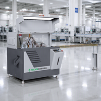 Scie de découpe d'angle CNC automatique de haute précision pour profilés aluminium, machine de découpe d'angle pour la fabrication de fenêtres et de portes