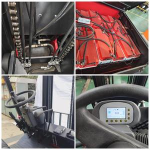 YC alta calidad pesado 4 tracción en las cuatro ruedas 1,5 T Mini combustión interna AWD carretilla elevadora de neumáticos sólidos para uso en la construcción - Product Image 6