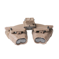 FMA Aviation PNVG AN/AVS-10 Modèle Casque Tactique Binoculaire Quatre Tube Vision Nocturne Modèle Ventilateur Ensemble Complet D'équipement CS TB1319