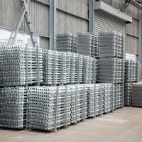 Sistema de Andamios Modulares Ringlock Completos Q345B Galvanizados para Construcción Pesada y Proyectos de Edificios de Gran Altura