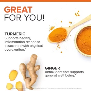 Micro-supplément naturel Curcuma Curcumine 1 000 mg |   Capsules pour adultes à base de curcuminoïdes à 95 %, antioxydant, poivre noir, huile MCT, Ultimate - Product Image 2