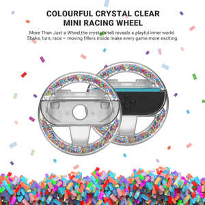 Mini Volante <span class=keywords><strong>de</strong></span> Carreras para <span class=keywords><strong>Nintendo</strong></span> <span class=keywords><strong>Switch</strong></span> 2, Volante Transparente, Accesorio <span class=keywords><strong>de</strong></span> Control para <span class=keywords><strong>Juegos</strong></span> <span class=keywords><strong>de</strong></span> Carreras como <span class=keywords><strong>Mario</strong></span> Kart - Product Image 4