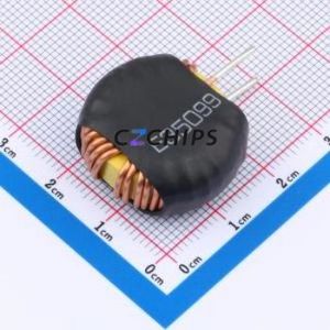 วงแหวนสี XR8026TS101MV1L/ตัวเหนี่ยวนำผ่านรู (THT),23x15มม. 100uH 10% 7A - Product Image 1