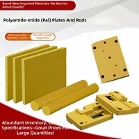 Plaques PAI haute performance, feuilles de plastique isolantes usinées sur mesure pour pièces structurelles industrielles de précision