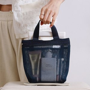 Bolsas <span class=keywords><strong>de</strong></span> almacenamiento <span class=keywords><strong>de</strong></span> maquillaje y artículos <span class=keywords><strong>de</strong></span> aseo <span class=keywords><strong>de</strong></span> malla <span class=keywords><strong>de</strong></span> nailon con ventana transparente, bolsos portátiles <span class=keywords><strong>de</strong></span> viaje, <span class=keywords><strong>organizador</strong></span> colgante <span class=keywords><strong>para</strong></span> herramientas <span class=keywords><strong>de</strong></span> ducha y cuidado corporal - Product Image 2