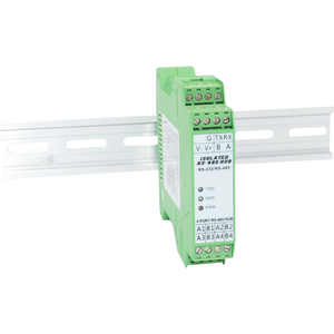 Hub industriel RS485 à 4 ports, convertisseur d'isolation optocoupleur RS232 1 voie vers RS485 4 voies, montage sur rail DIN W733 - Product Image 1