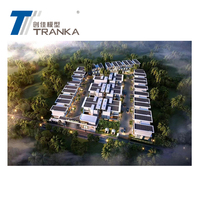 Service de rendu architectural 3D Tranka pour la conception de villas avec un style moderne, applications extérieures et intérieures, modèle