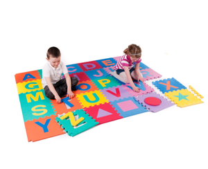 Tapis EVA en mousse haute densité pour enfants Tapis de jeu de gymnastique durable avec chiffres et mots - Product Image 3