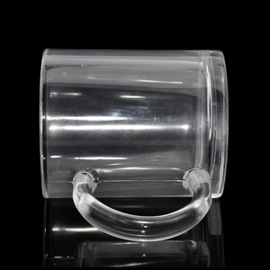Taza de vidrio transparente <span class=keywords><strong>Freesub</strong></span> taza de vidrio de sublimación con buen recubrimiento de sublimación - Product Image 6