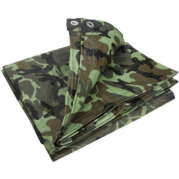 Bâche de pe de camouflage