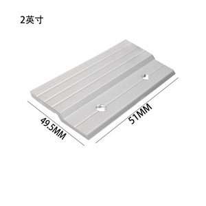Z-shaped aluminum alloy hanging piece - letter-shaped aluminum material hanging <b>picture</b> display board wall panel advertising boa - Product Image 2