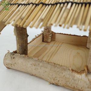 Özel ahşap yuvalama kutusu bahçe el yapımı yeni adam mağara hediye viski <span class=keywords><strong>Mini</strong></span> Bar ahşap yuva kuş yuvası - Product Image 4