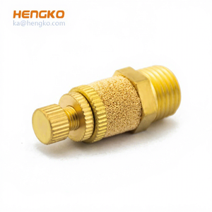 Regolatore di Velocità del Flusso d'Aria HENGKO, Silenziatore Pneumatico in Bronzo Sinterizzato - Product Image 2
