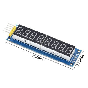 74HC595 cwg 8-Digit 8บิต8bit หลอดดิจิตอลโมดูลควบคุมการแสดงผลสีแดงไดรเวอร์595 - Product Image 2